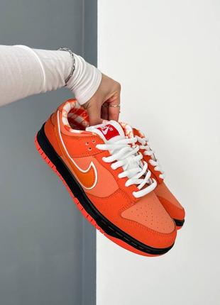 Кросівки nike sb dunk low concepts x orange lobster