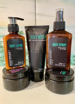 Британия 🇬🇧 шикарный мужской подарочный набор man stuff из 6 единиц