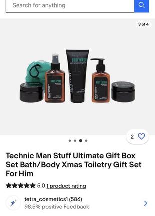 Британия 🇬🇧 шикарный мужской подарочный набор man stuff из 6 единиц