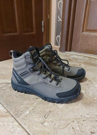 Зимові чоловічі черевики. merrell waterproof.4 фото