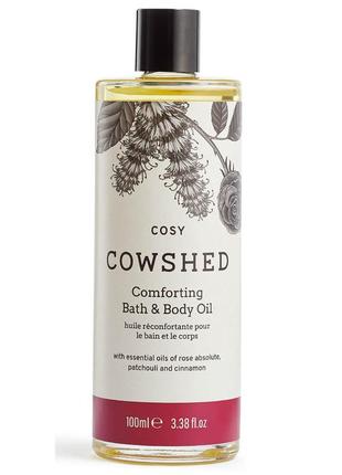 Масло для ванной и тела с пряным ароматом цветов cowshed cosy comforting bath & body oil2 фото