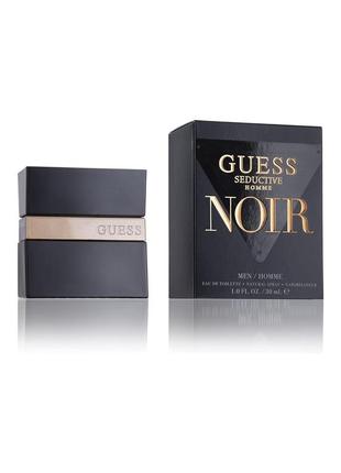 Парфюмированная вода seductive homme noir guess