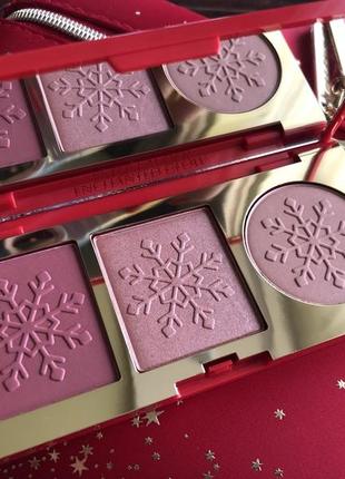 Палетка для скульптурирования лица, румян, бронзатор estée lauder