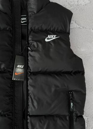 Мужской жилет стеганый nike2 фото