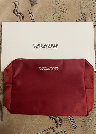 Косметичка marc jacobs красного цвета2 фото