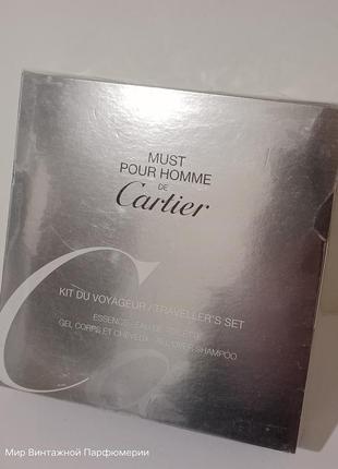 Cartier "must pour homme"