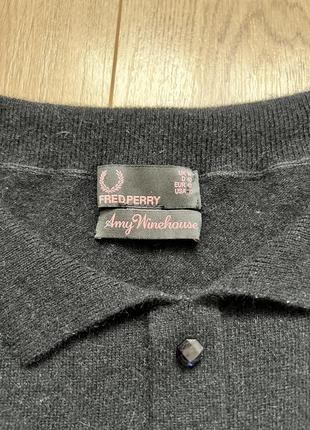 Вовняна чорна сукня fred perry x amy winehouse 🛍️1+1=3🛍️2 фото