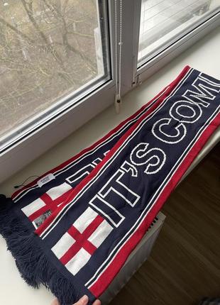 Шарф новий збірна англії  футбольна збірна новий аксесуар фанатський