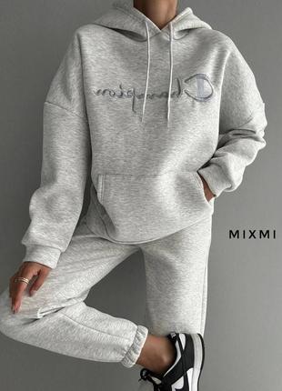 Спортивный костюм женский теплый флис
