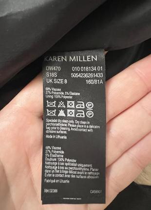 Чорна сукня з відкритою спиною karen millen 🛍️1+1=3🛍️10 фото