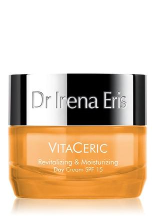 Dr irena eris vitaceric відновлюючий і зволожуючий денний крем spf 15 для обличчя