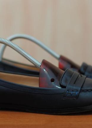 Синие балетки на каблуке, туфли dune, 39 размер. оригинал