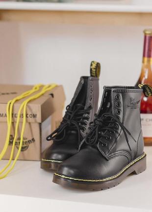 Черевики dr martens black1 фото