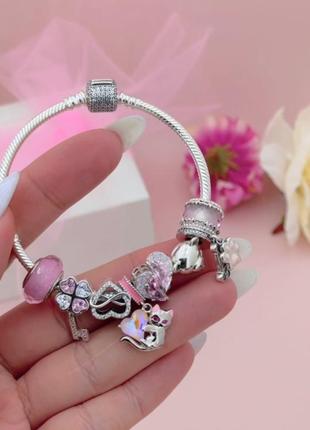 Серебряные pandora бусины10 фото