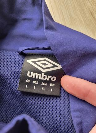 Кофта ветровка umbro everton3 фото