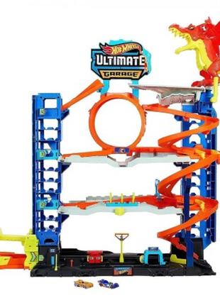 Набір hot wheels city ultimate garage хот вилс трек