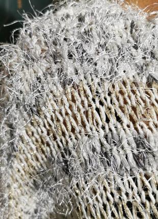 Джемпер травка с люрексом falmer heritage в полоску свитер5 фото