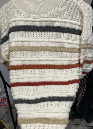 Неймовірний светр oversize у смужку від dorothy perkins8 фото