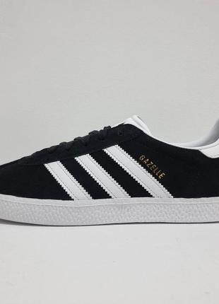 Оригінальні замшеві кросівки adidas gazelle / bb25023 фото