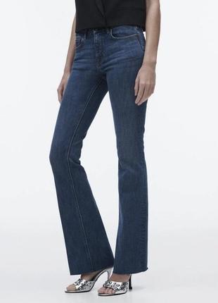 Довгі джинси кльош від zara1 фото