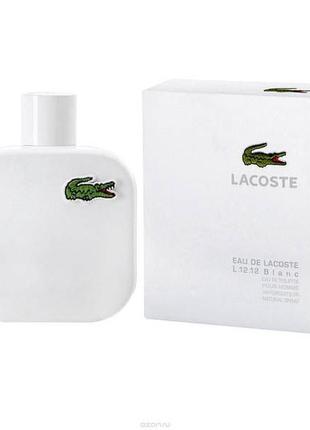 Чоловіча туалетна вода eau de lacoste blanc l. 12.12