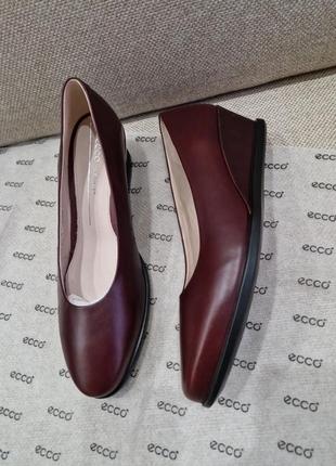 Туфли лодочки ecco shape 45 wedge (280603)/ разм.39, 40 оригинал3 фото