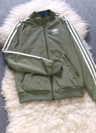 Олимпийка/ветровка/кофта adidas оригинал с большим лого
