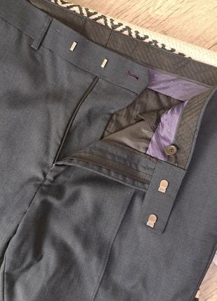 Брендові шикарні брюки штани темно синього кольру george💙4 фото