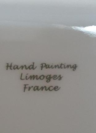 Фарфоровая шкатулка с позолотой