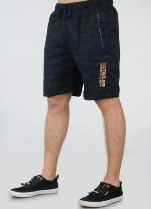 Мужские камуфляжные трикотажные шорты tailer длина 48 см (2054)2 фото