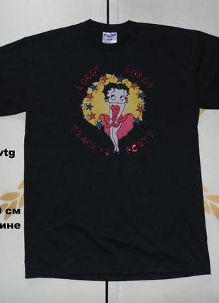 Looney tunes betty boop футболка винтажная размер м.можно как оверсайз.