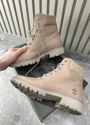 Ботинки из нубука timberland  36 рр2 фото