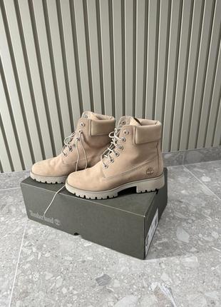 Ботинки из нубука timberland  36 рр3 фото