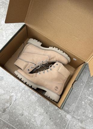 Ботинки из нубука timberland  36 рр