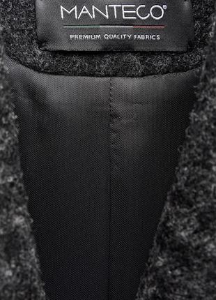 Пальто шерстяне в клітинку zara manteco premium4 фото