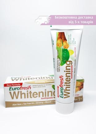Отбеливающая зубная паста с нимом 112 г фармаси farmasi eurofresh whitening toothpaste 11130151 фото