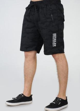 Мужские камуфляжные трикотажные шорты tailer длина 48 см (2054)2 фото