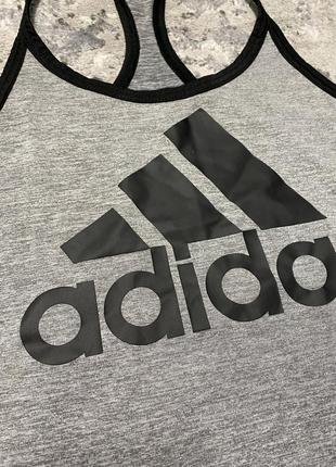 Спортивная женская майка для бега adidas5 фото