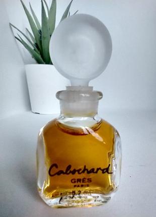 Cabochard gres винтажная миниатюра parfum/чистые духи, 3,2 мл