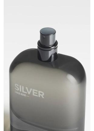 Zara silver, 80 ml2 фото