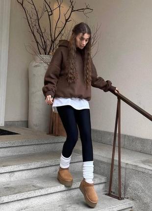 Костюм (худи+лосины)💞, спортивный костюм, леггинсы, свитшот, лосины