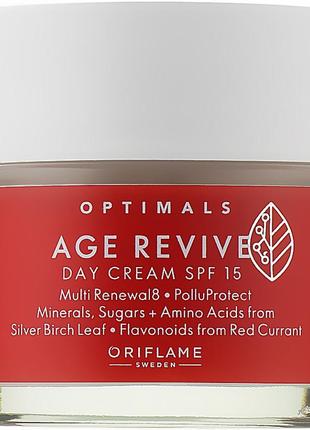 Антивозрастной дневной крем optimals age revive spf 152 фото