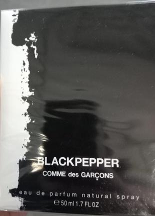 Эталонный аромат для мужчин и женщин blackpepper comme des garcons