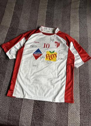 Marcon x fc sion football jersey vintage футболка з афтографами оригінал б у