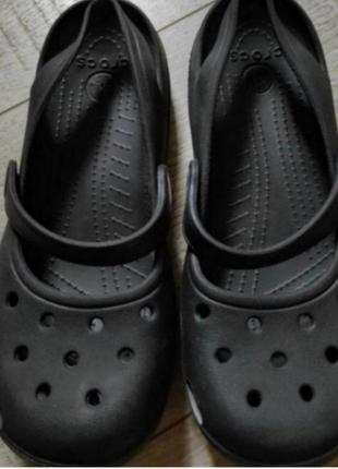 Кроксы,сандали,детские,черного цвета,crocs5 фото