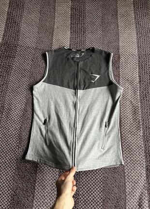 Gymshark спортивна жилетка безрукавка оригінал б у3 фото