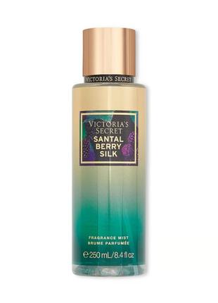 Мист виктория сикрет santal berry silk - сандал ягодный шелк victoria's secret оригинал2 фото