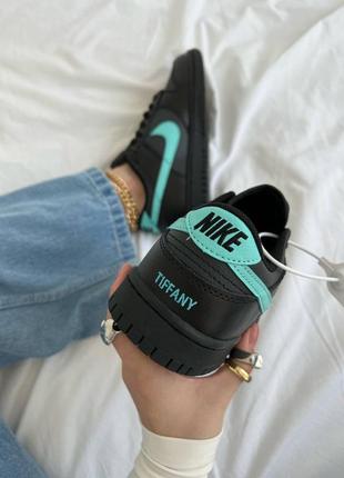 Новые кроссовки nike sb dunk low tiffany / найк данк / тифани / женские кроссовки / демисезонные / весна, лето, осень / премиум4 фото