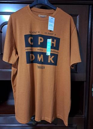 Футболки primark copenhagen, размеры xl, 2xl, 3хl