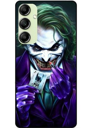 Силіконовий бампер чохол для samsung a14 з малюнком joker джокер